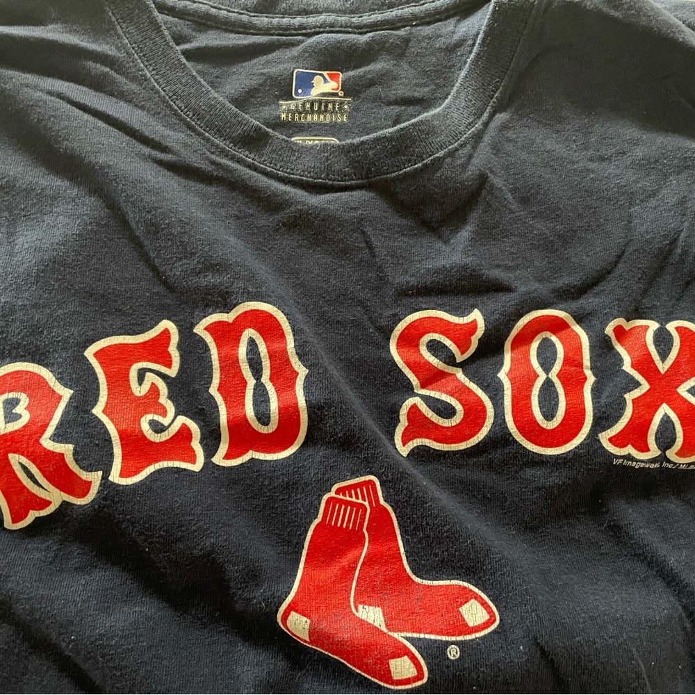 Vintage Boston Red Sox Navy T-Shirt